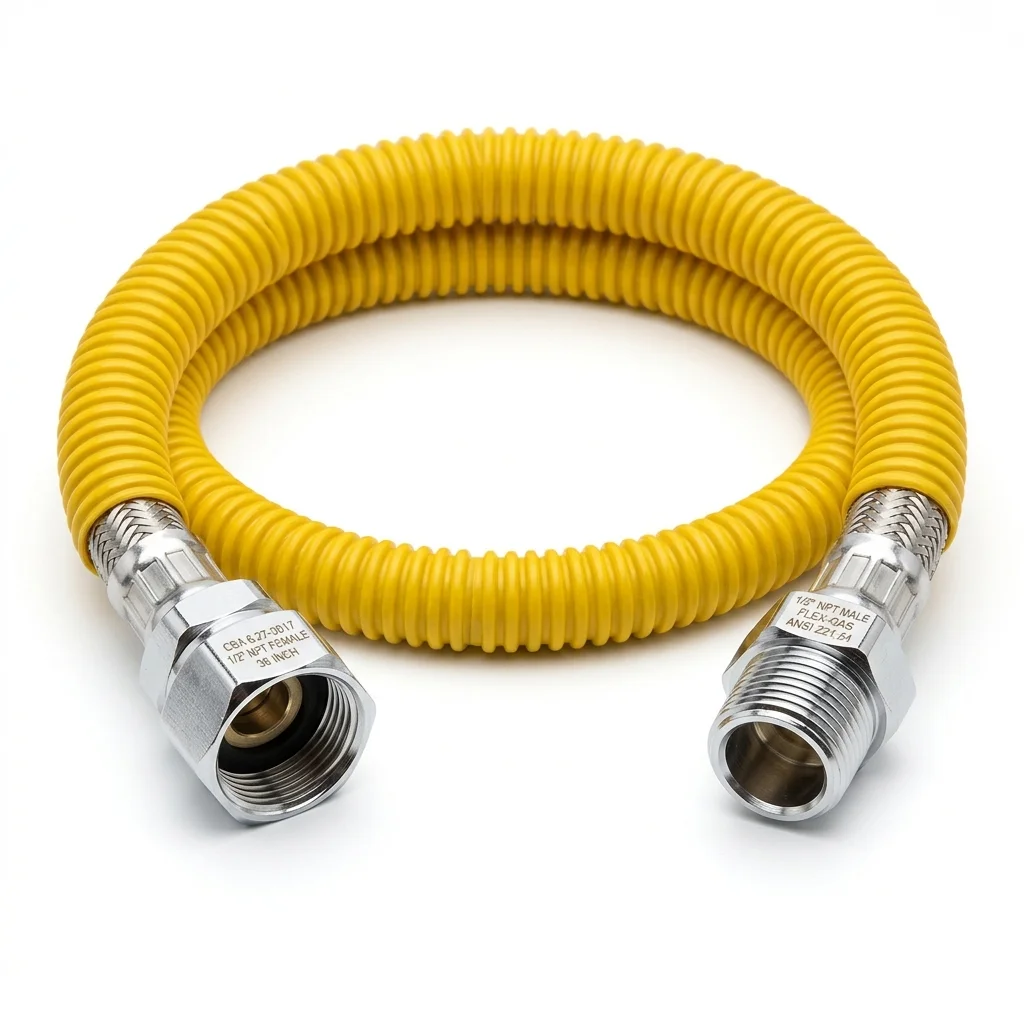 Doğalgaz bağlantı flex hortumu